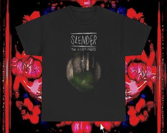 Slender The Eight Pages Video Game Creepypasta Shirt