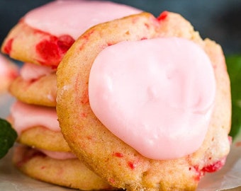 Galletas De Azúcar De Cereza