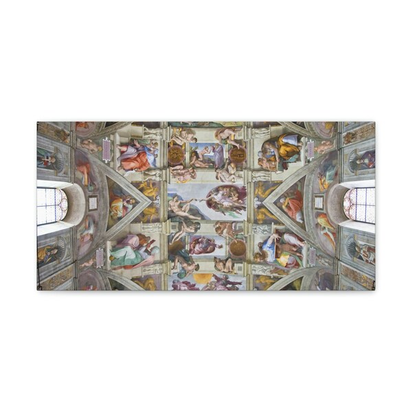 Sistine Chapel Ceiling Wallpaper Etsy