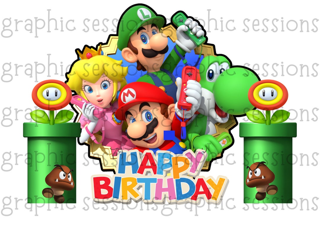 Mario & Luigi — Vicky Draw This