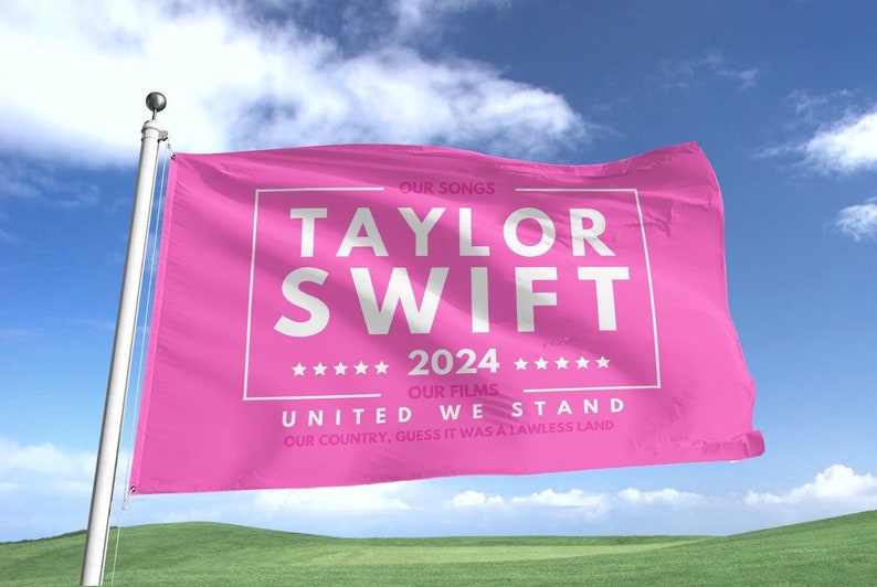 Taylor Swift 2024 Flag / 3x5 Tapestry Banner Poster Wall Decor Etsy