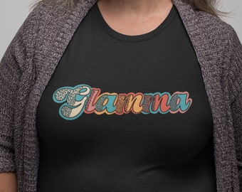 Glamma Tee Shirt, Glamour Grandma T-Shirt,