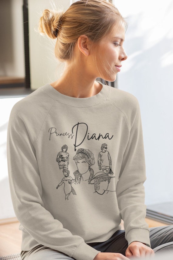 Princess Diana Crewneck Sweatshirt United Kingdom British