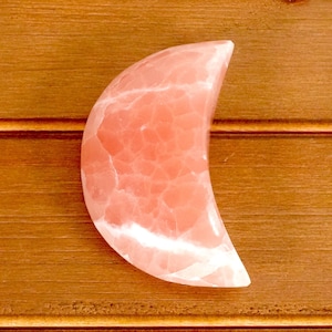 Red Calcite Crescent Moon Carving 1 (large)