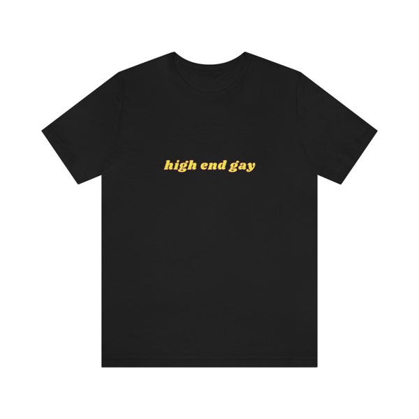 Gay di fascia alta - T-shirt a maniche corte in jersey unisex