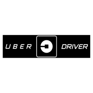 Uber Driver Bumper Stickers, Car Door Stickers, Uber - Etsy