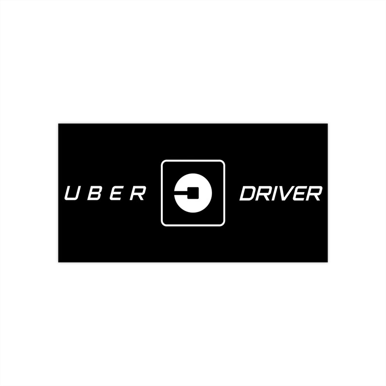 Uber Driver Bumper Stickers, Car Door Stickers, Uber Etsy