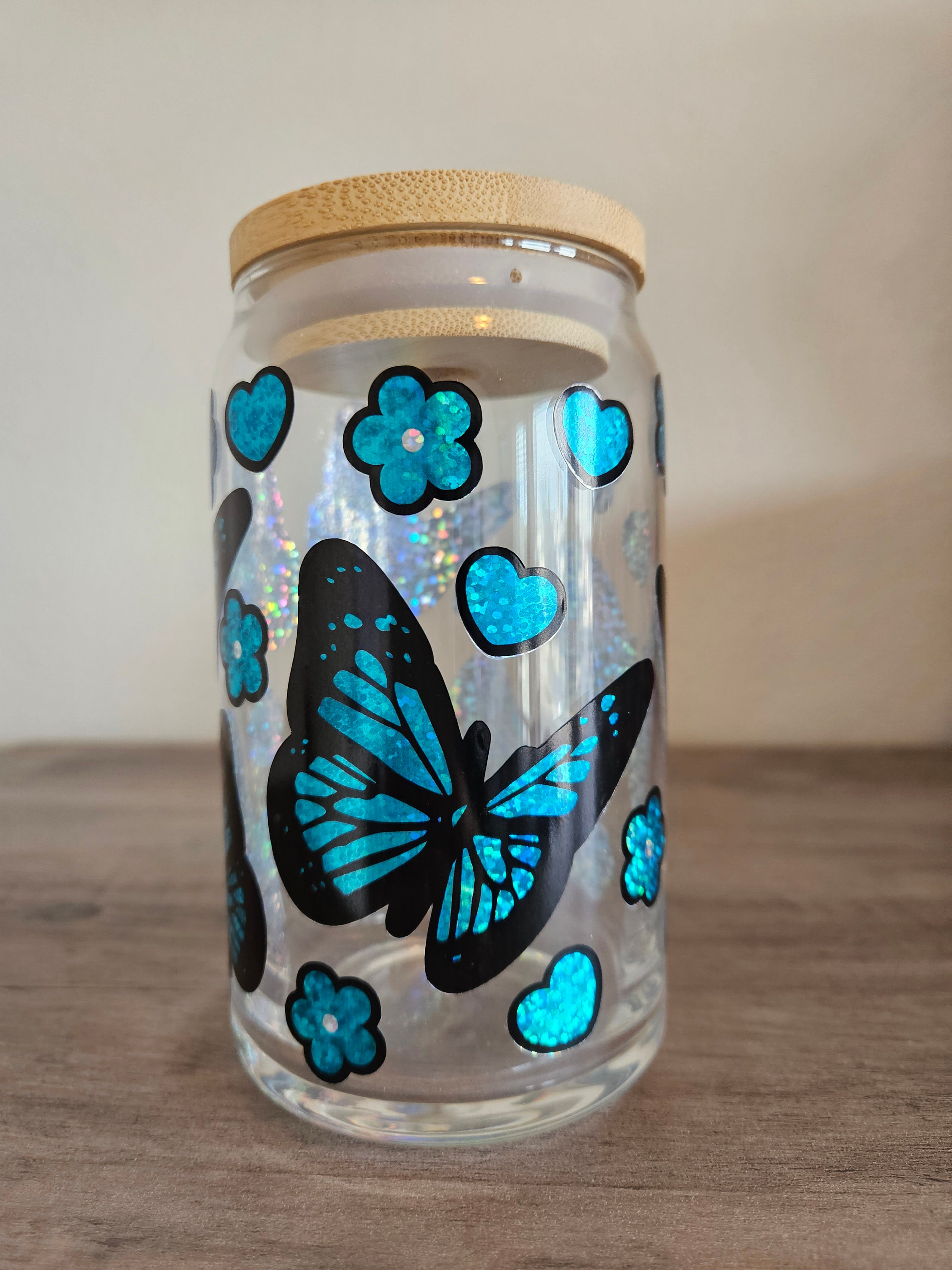 Rainbow Butterfly Straw Topper – Wanderful Customs LLC