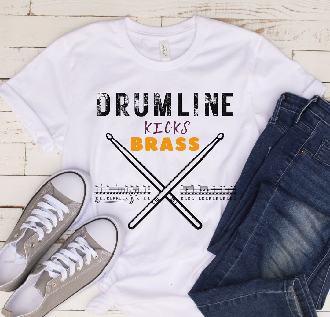 Drumline Shirt, Snare Drumming Gift, Marching Band Drumline Tee