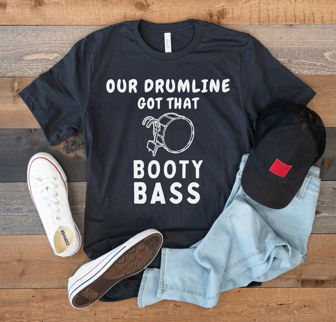 Drumline Bass Drum Shirt Marching Band Drumline Tee Drumline Etsy