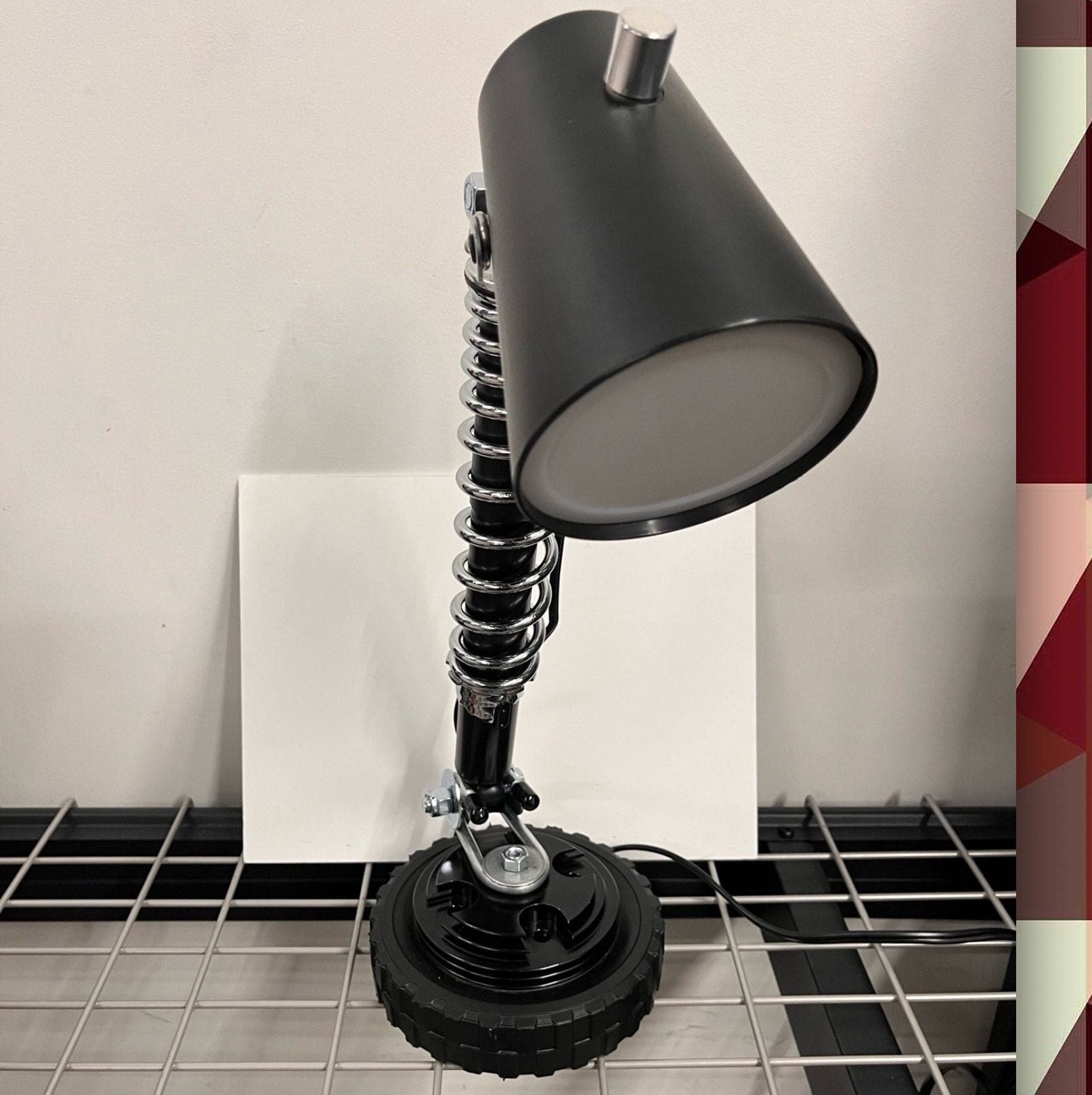 Hi- Performance Desk Lamp Based on Car/ Shock Absorber Lamp/ Car Parts ...