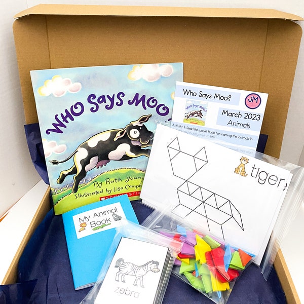 Subscription Box for Kids! - Book, Crafts, Educational Activities