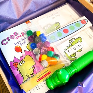 Subscription Box for Kids Book, Crafts, Educational Activities Foundational Joy