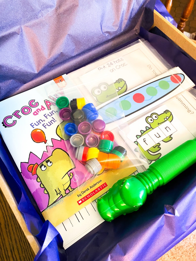 Subscription Box for Kids Book, Crafts, Educational Activities Foundational Joy