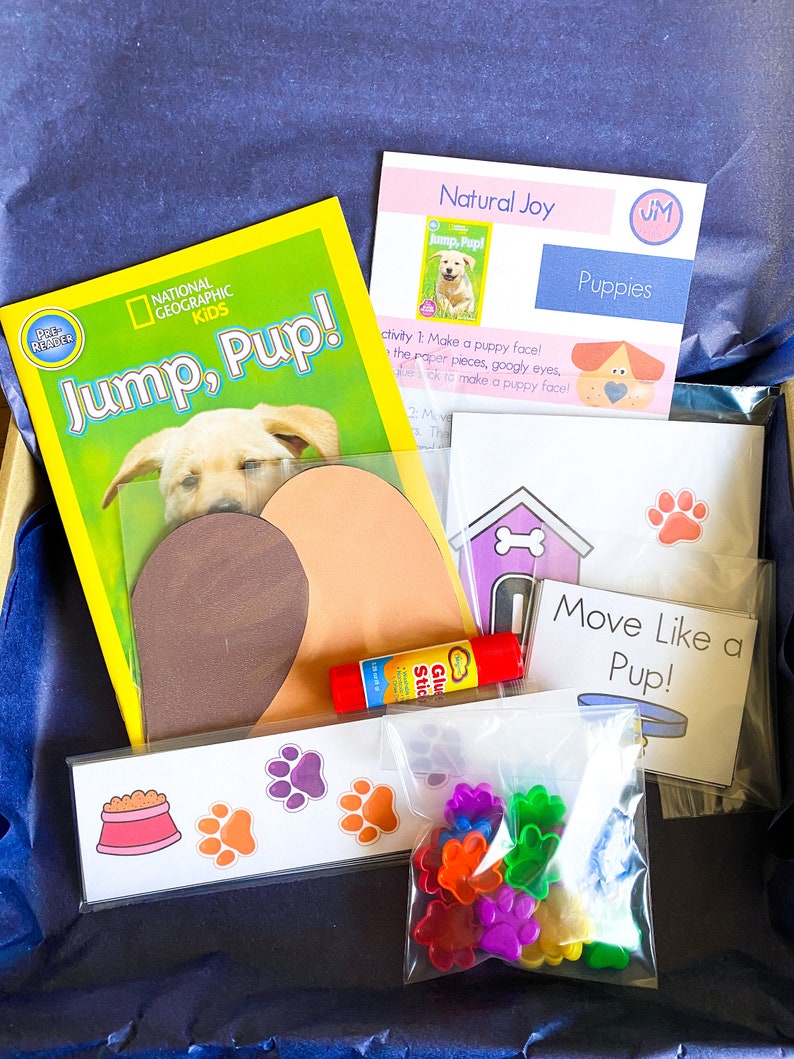 Subscription Box for Kids Book, Crafts, Educational Activities Natural Joy