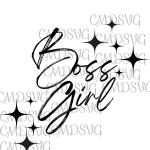 Boss Girl-svg-png-jpg-girl-power-starkes Mädchen