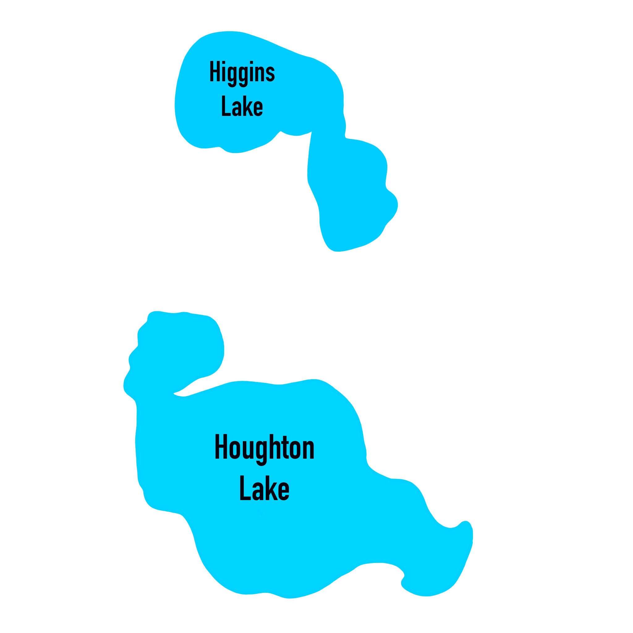 Higgins and Houghton Lake Etsy