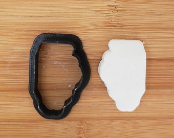 State of Illinois Shaped Cookie Cutter