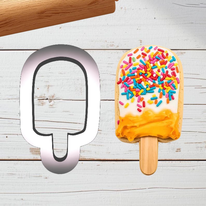 Popsicle Shaped Cookie Cutter - Etsy