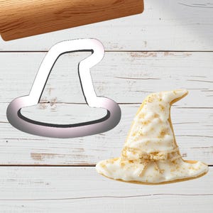 Sorting Hat Shaped Plastic Cookie Cutter - Polymer Clay Cutter - Fondant Cutter - Craft Cutters - 3d Printed Cookie Cutter