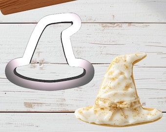 Sorting Hat Shaped Plastic Cookie Cutter - Polymer Clay Cutter - Fondant Cutter - Craft Cutters - 3d Printed Cookie Cutter