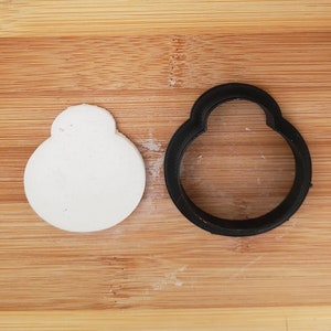 Mrs. Claus Head Shaped Cookie Cutter