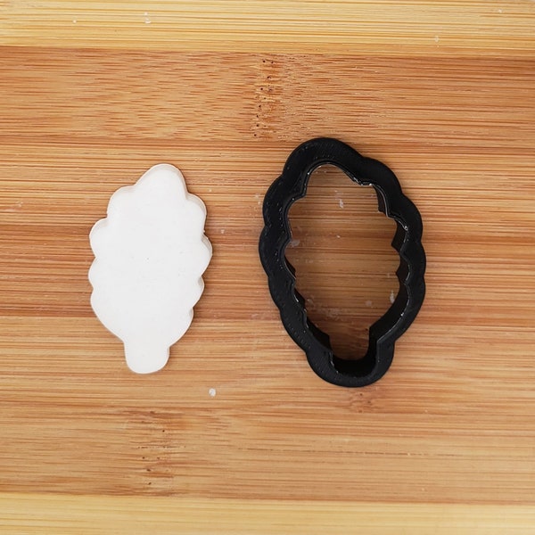 Oak Leaf Shaped Cookie Cutter