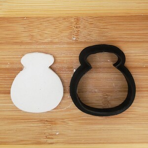 Santa Claus Gift Bag Shaped Cookie Cutter