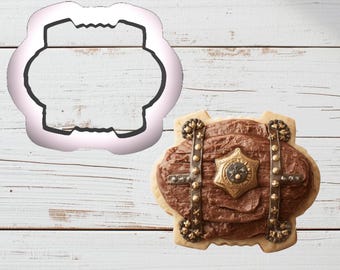 Whiskey Barrel Shaped Plastic Cookie Cutter - Polymer Clay Cutter - Fondant Cutter - Craft Cutters - 3d Printed Cookie Cutter