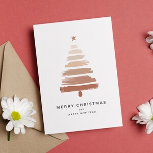 Biglietto di auguri di Natale - Download DIGITALE - Bellissimo biglietto di auguri di Natale stampabile - Stampa 8,5 x 11 pollici - Tagliato a 5 x 7 pollici