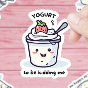 Süße Yakult Anime Sticker Joghurt Getränke Sticker Hong Kong