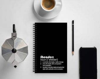 Sheader - Spiral notebook