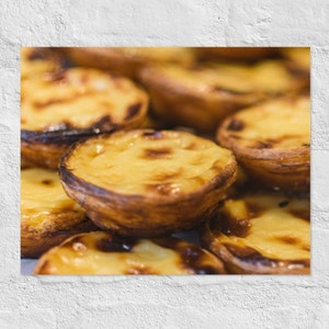 Pastel de Nata Photo Print; Protugal Dessert; Wall Art 8x10" 11x14" 16x20"