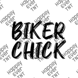Biker chick PNG