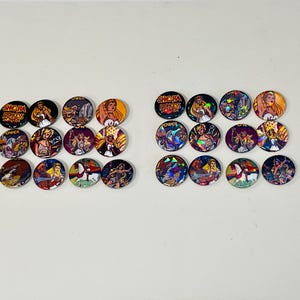 Zestaw 12 prostych lub holograficznych guzików She-ra Princess of Power o długości 1,25 cala, przypinka z lat 80., komiksy, zabawki, plecak, ozdoba