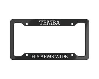 Inspired TEMBA His Arms Wide Star Trek Next Generation Fell Auto Car Accessory License Plate Frame