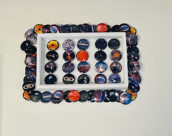 20 Pack Nasa James Webb Pinback 1.25 Inch Buttons Pins Galaxy and Space Earth and Moon Telescope Nebula Stars Backpack Flair Party Favors
