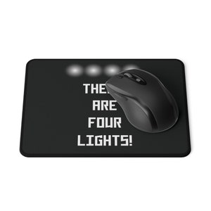 Inspiriert gibt es vier Lichter Star Trek TOS Picard nächsten Generation rutschfesten Mauspads Computer Laptop