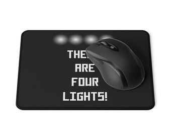Inspired There Are Four Lights Star Trek TOS Picard Next Generation Non-Slip Mouse Pads Computer Laptop