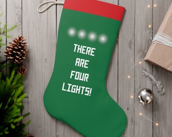 There Are Four Lights Star Trek New Generation Defiant Cardassians Picard INSPIRED Santa Stocking