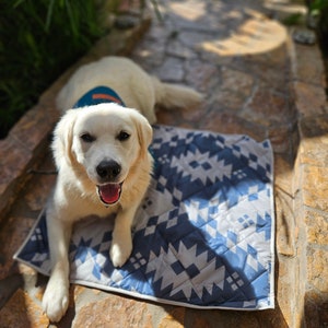 Service Dog place training mat Settle mat quilted training place or "settle"  mat bed  Custom made Crate pad, dog bed Customizable  Custom