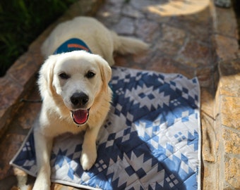 Service Dog place training mat Settle mat quilted training place or "settle"  mat bed  Custom made Crate pad, dog bed Customizable  Custom