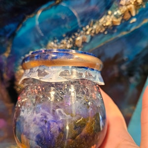 Resin storage Jar with screw on lid Clearance
