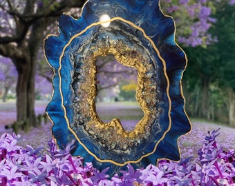 GEODE art, Geode art, resin geode art, geode sculpture, wall hanging, wall decor, geode,  resin geode painting, 3D crystals, abstract