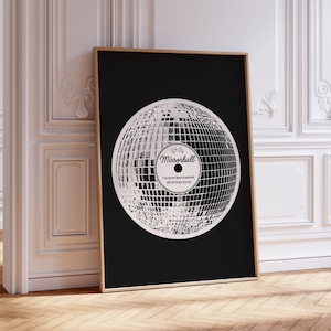 Taylor Mirrorball Print, Alles wat ik doe is proberen, Trendy Wall Art, Preppy Bar Cart Poster, Retro Dorm Room, Music Album Print, Swiftie Gift, DIGITAL