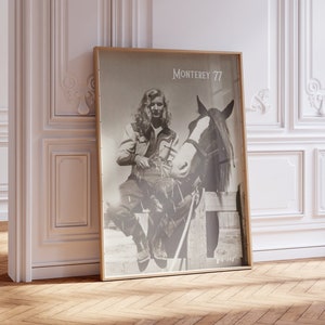 Wydruk Coastal Cowgirl, Sztuka Coastal Cowboy, Modna sztuka ścienna w stylu vintage, Modny nadruk, Sztuka Funky Bar Cart, Wydruki retro western, CYFROWE
