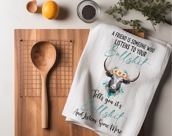 Funny gift for friend digital download, Funny dish towel digital design, funny tea towel png, 300 dpi, transparent background, png format