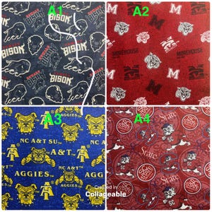 Collegiate Pet Bow Tie, Collegiate pet sailor bow, sports fan, sports fan gift, dog mom, fur dad gift