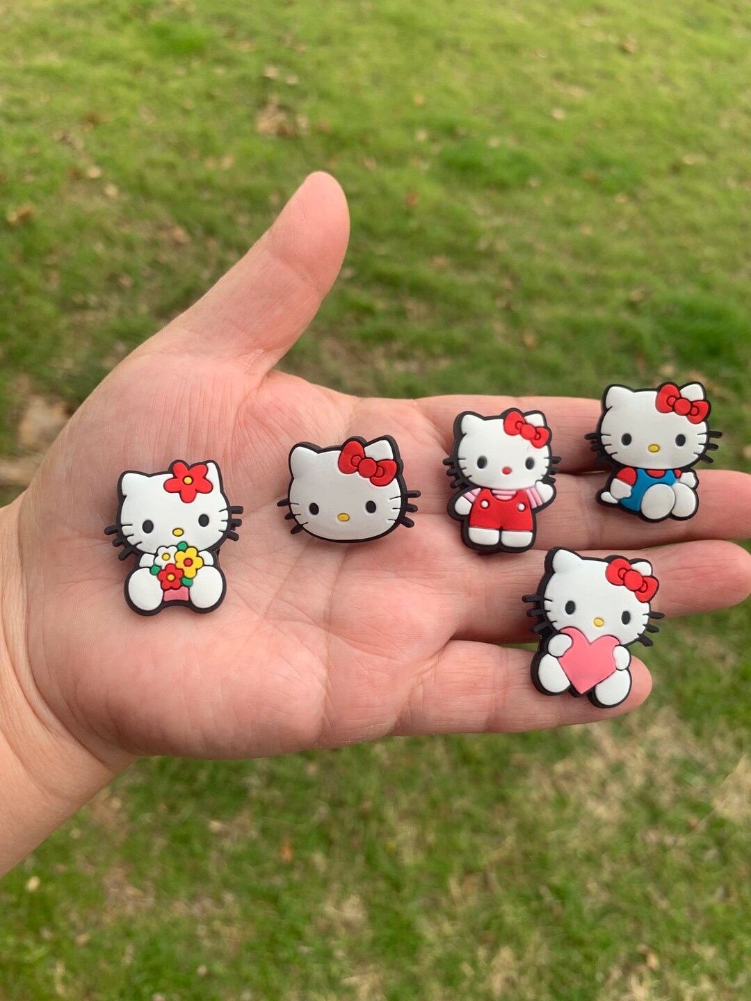 Hello Kitty Shoe Charms Etsy