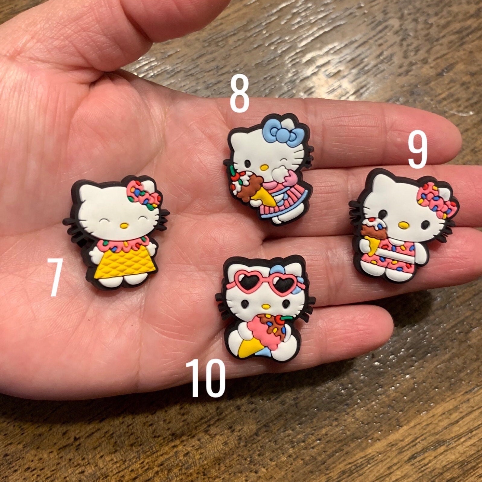 Hello Kitty Shoe Charms Etsy